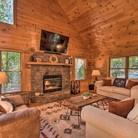 Blue Ridge Cabin Hot Tub, Fire Pit And Grill! 外观 照片