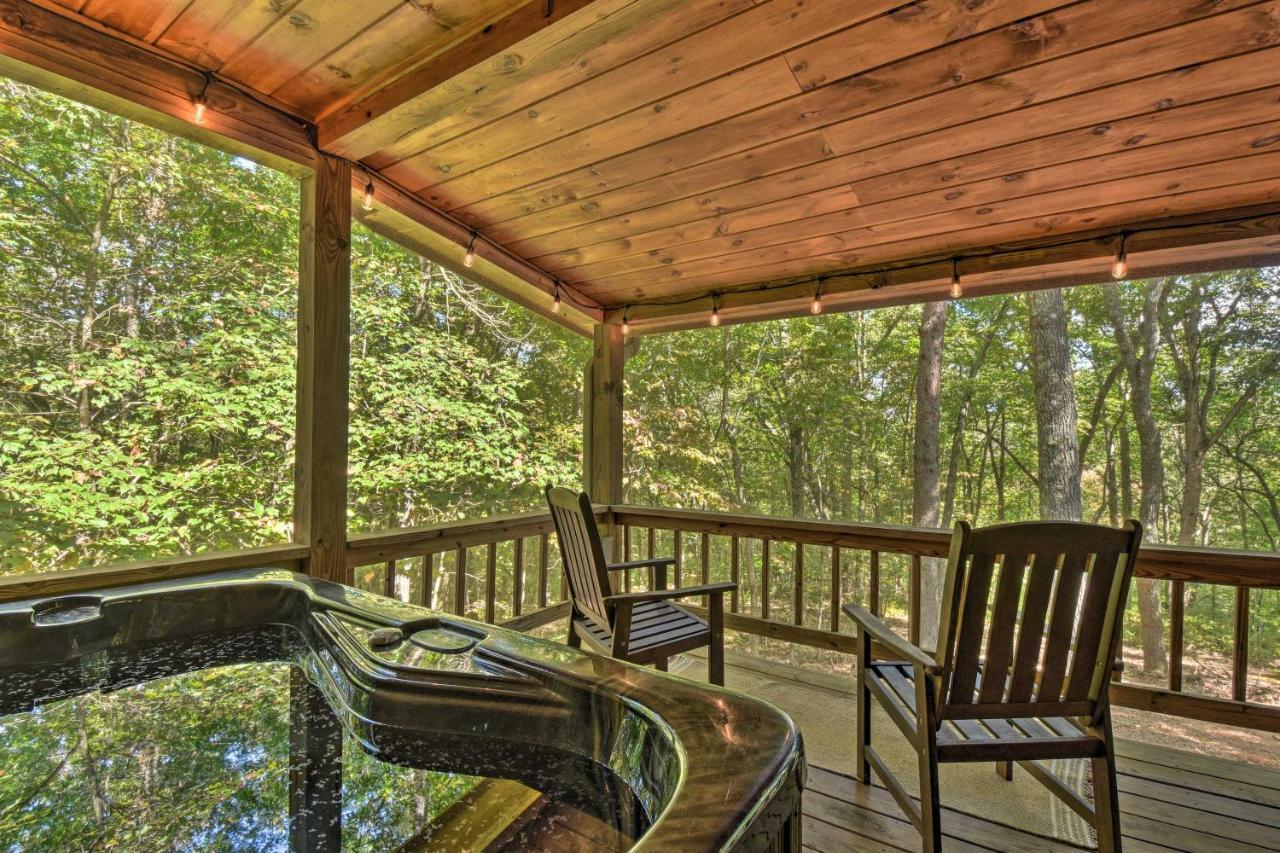 Blue Ridge Cabin Hot Tub, Fire Pit And Grill! 外观 照片
