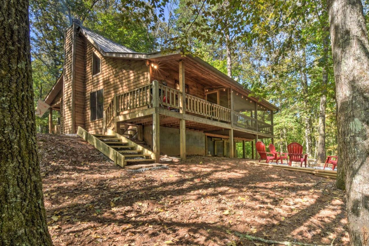 Blue Ridge Cabin Hot Tub, Fire Pit And Grill! 外观 照片